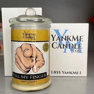 Gag Candle gift - Yankme Candles ‘Pull My Finger’